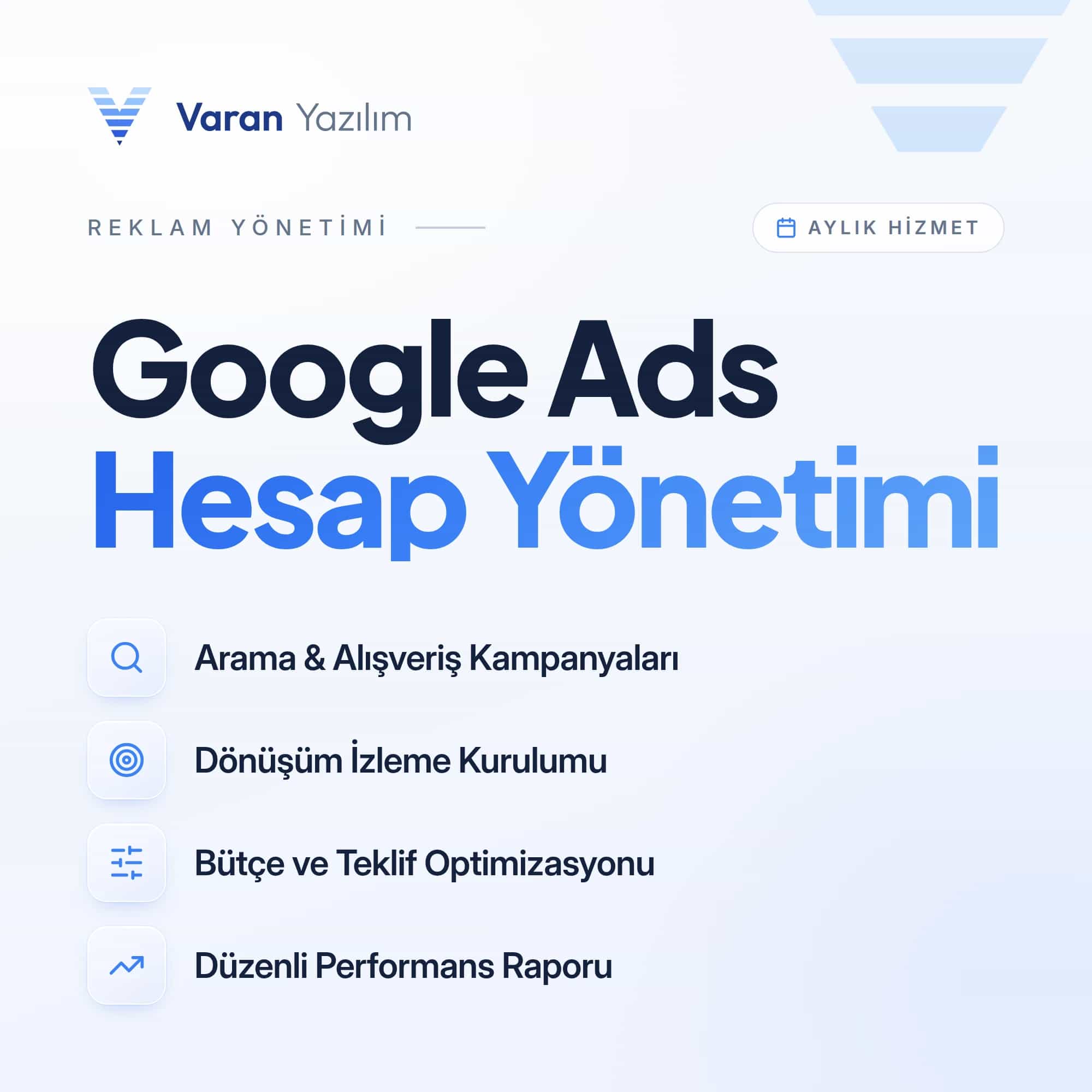 Google Ads Hesap Yönetimi